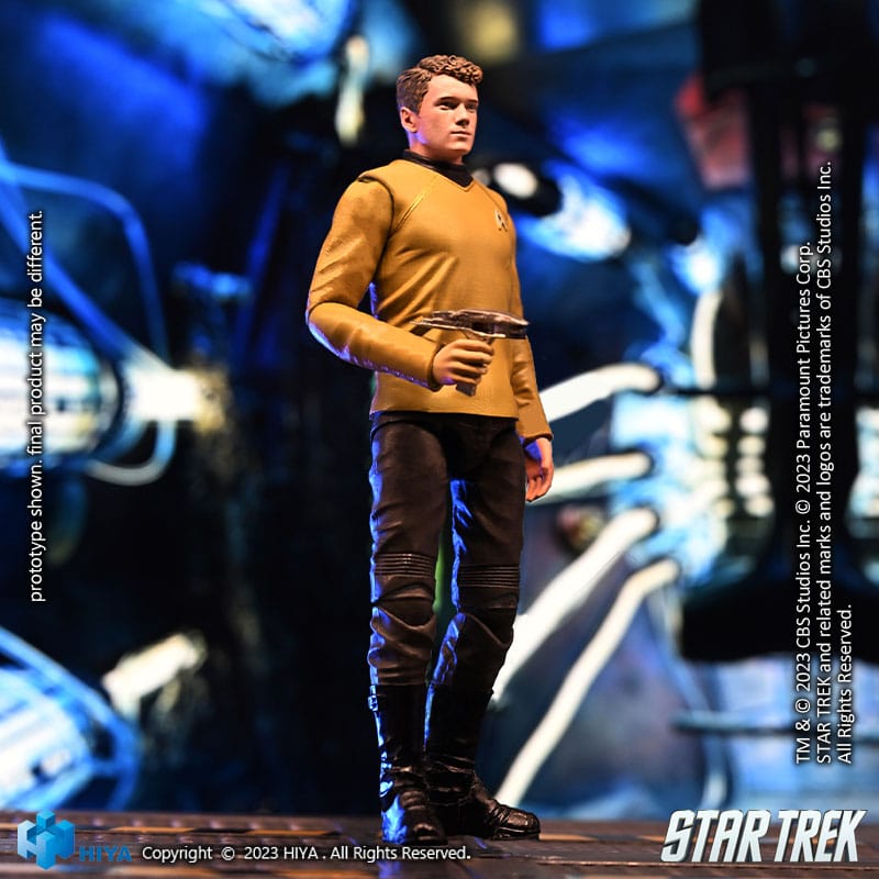 Star Trek Exquisite Mini Actionfigur 1/18 Star Trek 2009 Chekov 10 cm Image 6