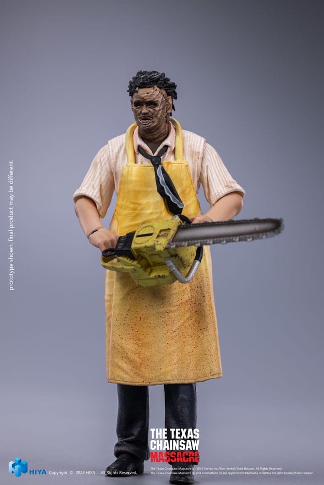 Texas Chainsaw Massacre (1974) Exquisite Mini Actionfigur 1/18 LeatherFace - Killing Mask Standard Ver. 11 cm Image 4