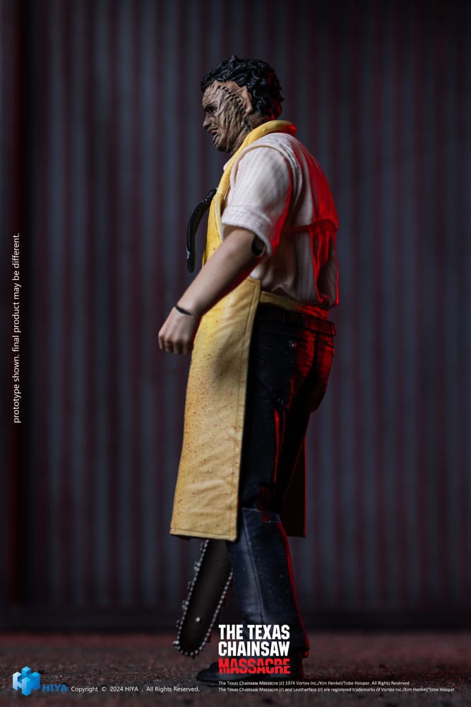 Texas Chainsaw Massacre (1974) Exquisite Mini Actionfigur 1/18 LeatherFace - Killing Mask Standard Ver. 11 cm Image 9