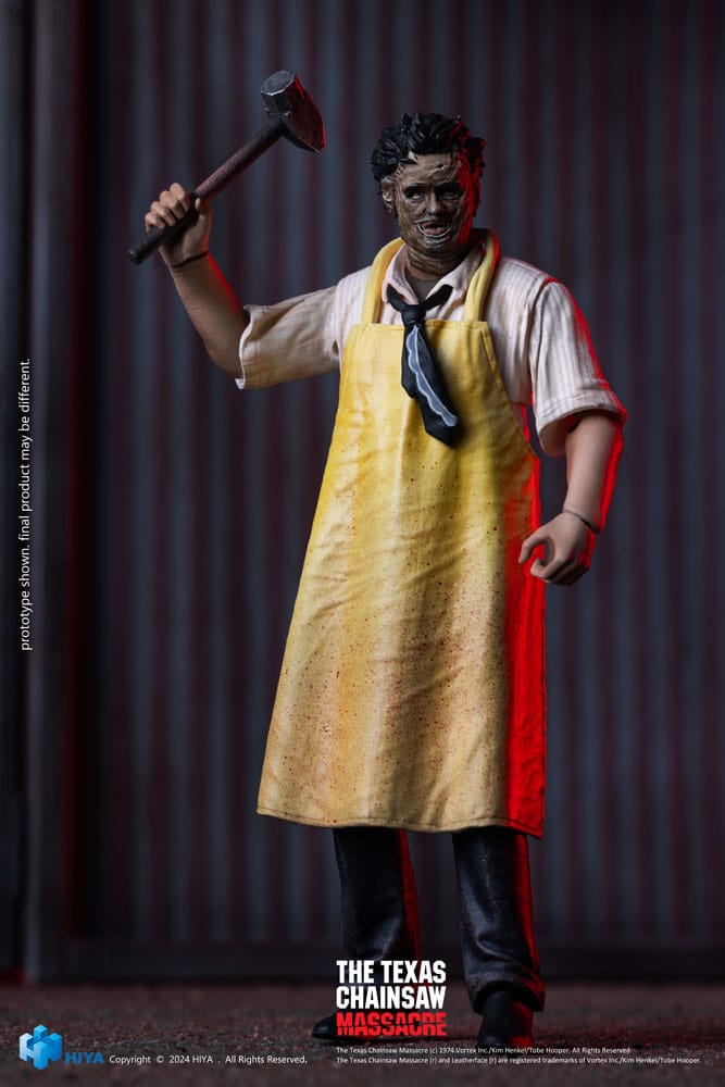 Texas Chainsaw Massacre (1974) Exquisite Mini Actionfigur 1/18 LeatherFace - Killing Mask Standard Ver. 11 cm Image 10