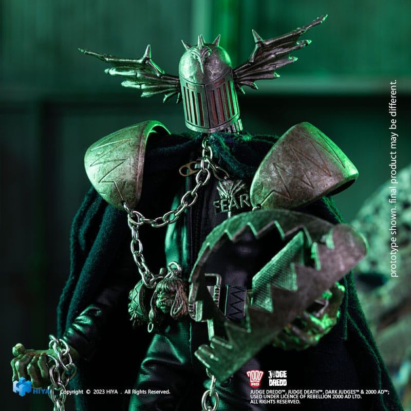 Judge Dredd Exquisite Super Series Actionfigur 1/12 Judge Fear 17 cm Image 14