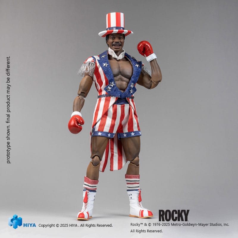 Rocky Exquisite Super Series Actionfigur 1/12 Apollo 16 cm Image 2