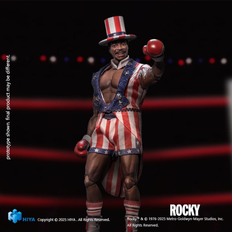 Rocky Exquisite Super Series Actionfigur 1/12 Apollo 16 cm Image 8