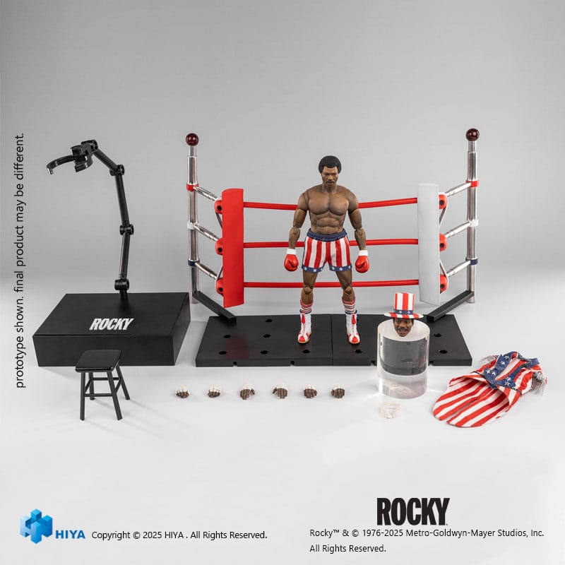 Rocky Exquisite Super Series Actionfigur 1/12 Apollo 16 cm Image 9