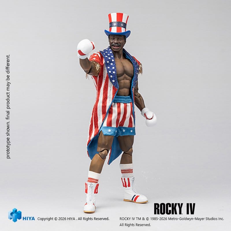 Rocky IV Exquisite Super Series Actionfigur 1/12 Apollo 16 cm Image 5