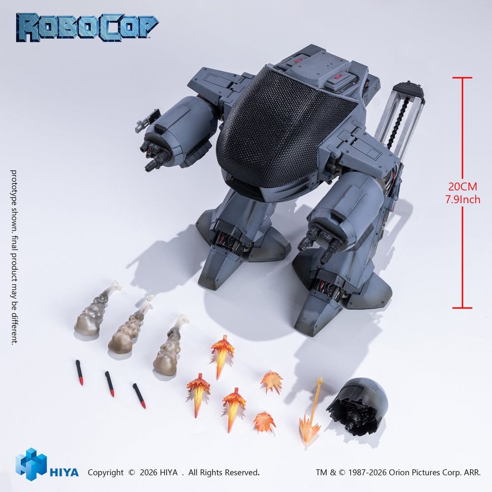 Robocop Exquisite Super Series Actionfigur 1/12 ED-209 20 cm Image 5