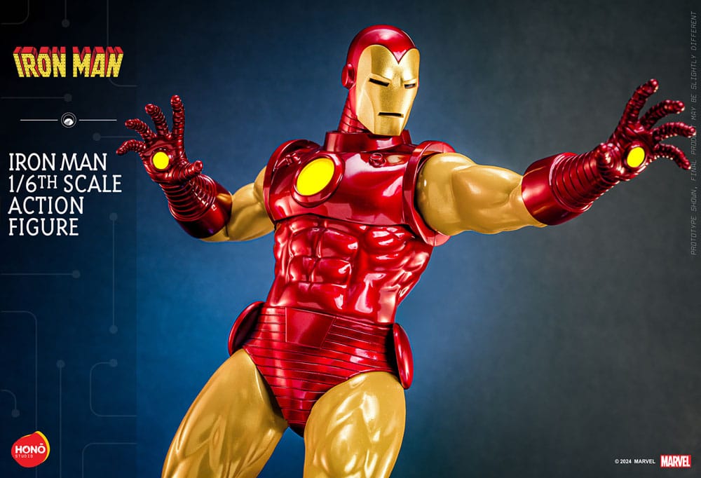 Marvel Actionfigur 1/6 Iron Man 32 cm Image 16