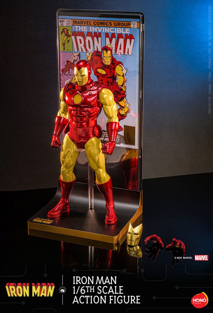 Marvel Actionfigur 1/6 Iron Man 32 cm Image 17