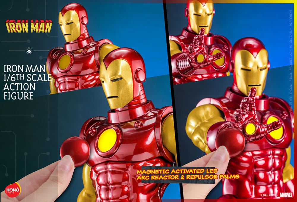Marvel Actionfigur 1/6 Iron Man 32 cm Image 18