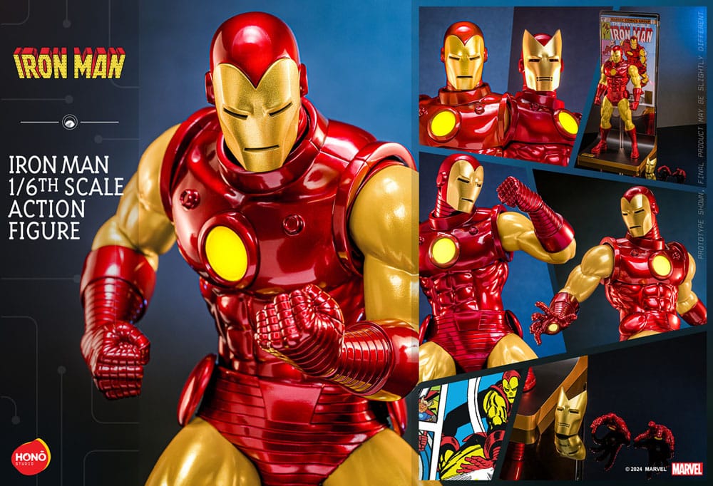 Marvel Actionfigur 1/6 Iron Man 32 cm Image 24