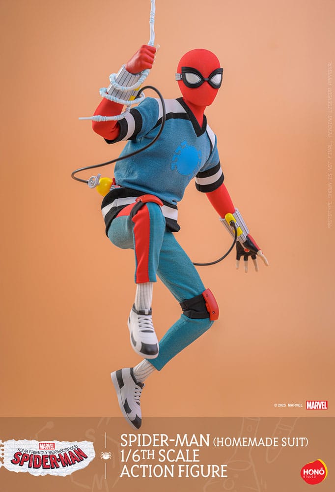 Your Friendly Neighborhood Spider-Man Actionfigur 1/6 Spider-Man (Homemade Suit) 29 cm Image 3