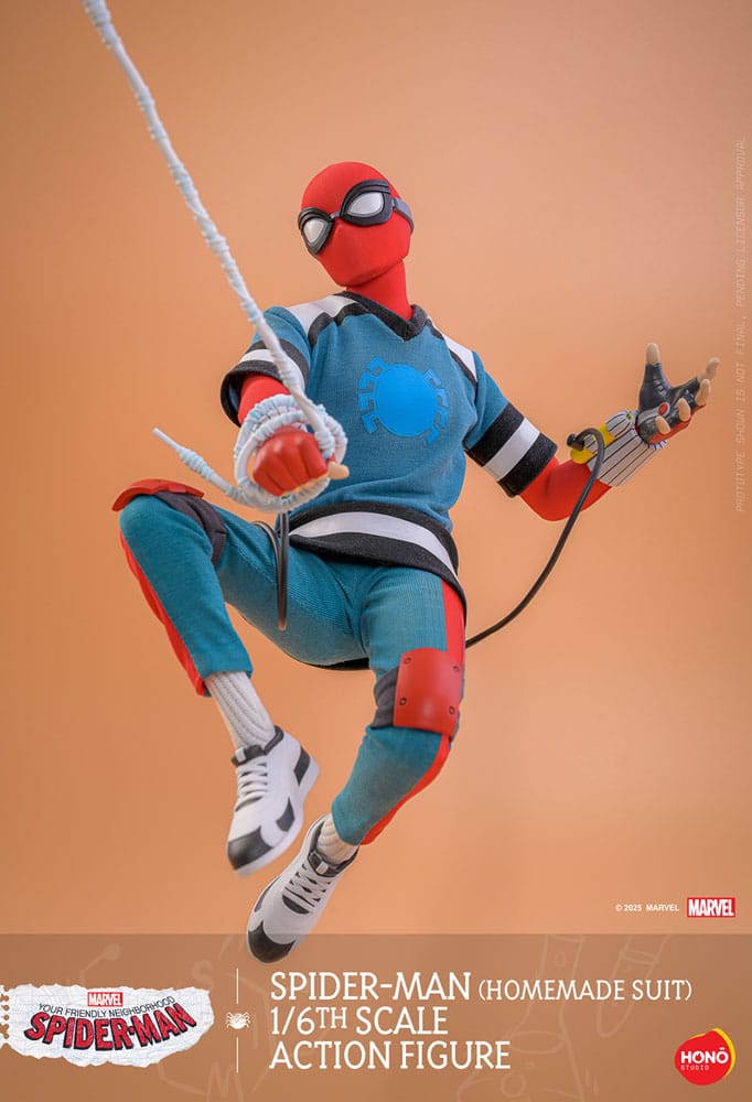 Your Friendly Neighborhood Spider-Man Actionfigur 1/6 Spider-Man (Homemade Suit) 29 cm Image 5
