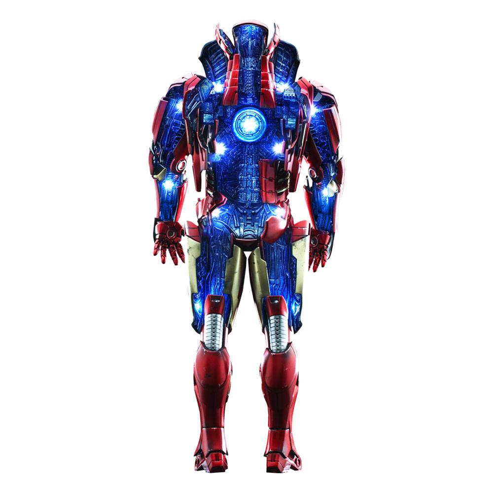Iron Man 3 Diorama 1/6 Iron Man Mark VII (Open Armor Version) 32 cm Image 1