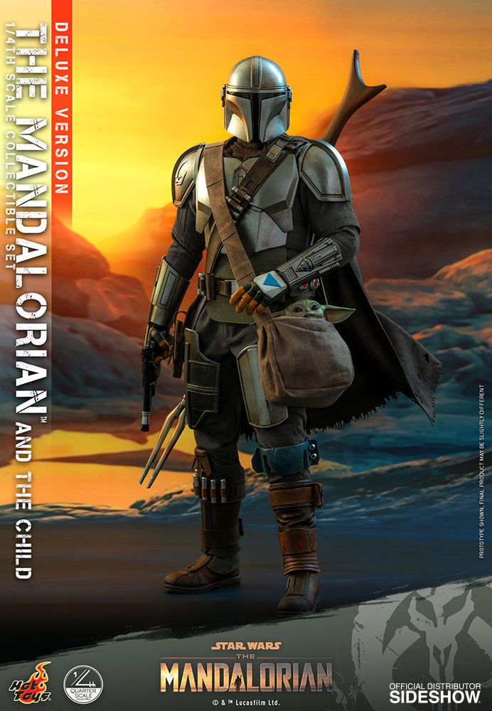 Star Wars The Mandalorian Actionfiguren Doppelpack 1/4 The Mandalorian & The Child Deluxe 46 cm Image 25