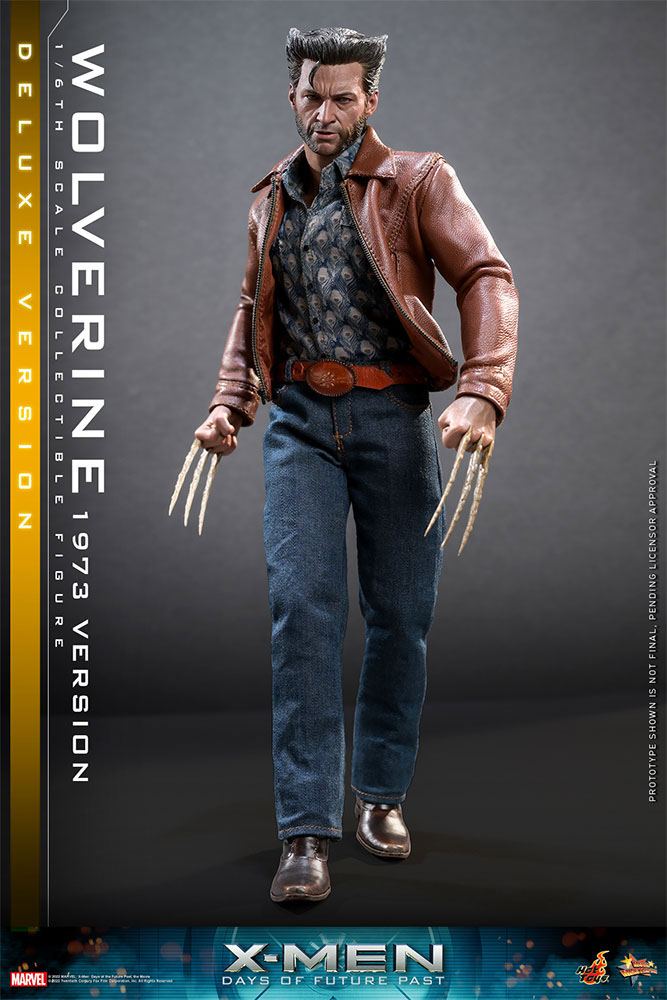 X-Men Zukunft ist Vergangenheit Movie Masterpiece Actionfigur 1/6 Wolverine (1973 Version) Deluxe Version 30 cm Image 9