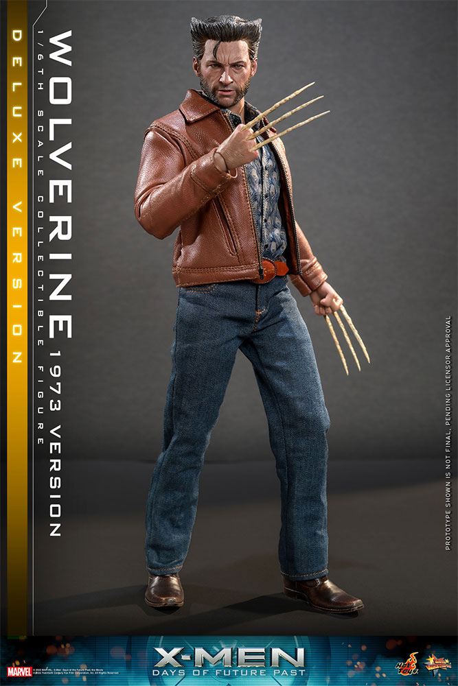 X-Men Zukunft ist Vergangenheit Movie Masterpiece Actionfigur 1/6 Wolverine (1973 Version) Deluxe Version 30 cm Image 10
