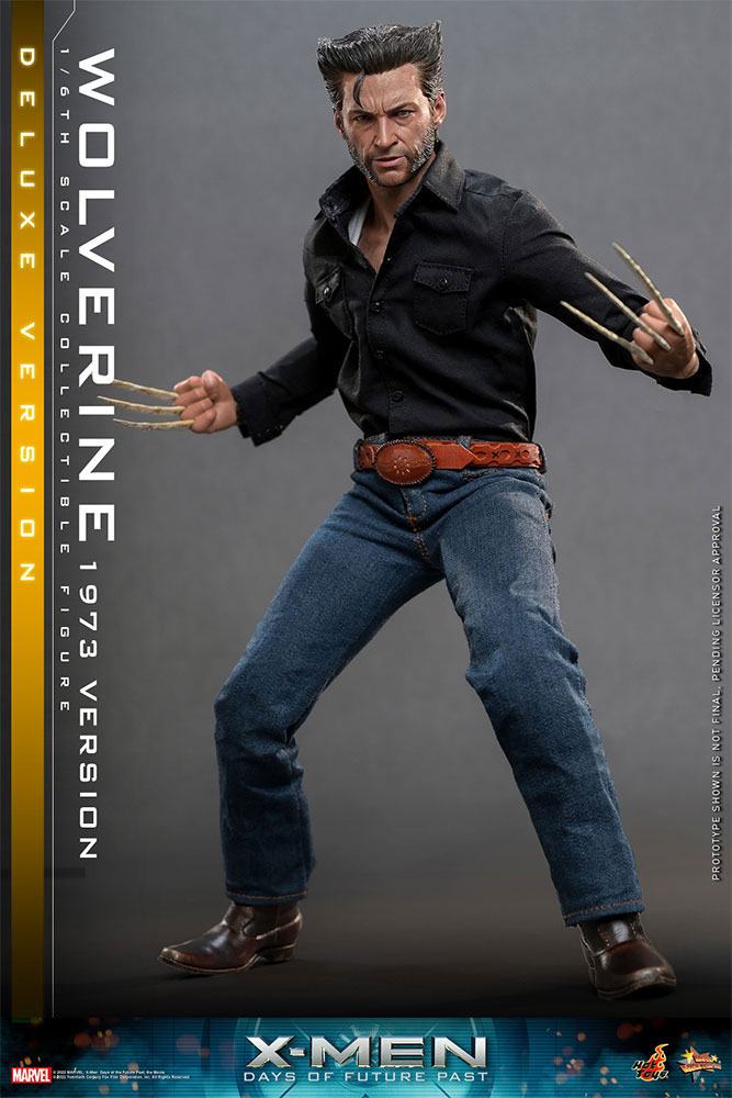 X-Men Zukunft ist Vergangenheit Movie Masterpiece Actionfigur 1/6 Wolverine (1973 Version) Deluxe Version 30 cm Image 13