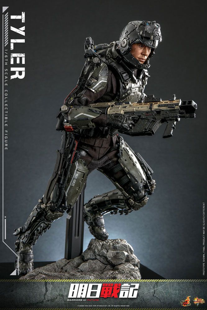 Warriors of Future Movie Masterpiece Actionfigur 1/6 Tyler 31 cm Image 4