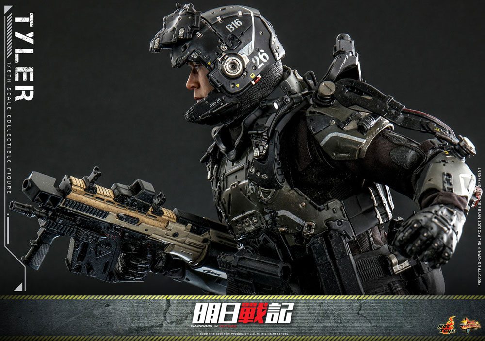 Warriors of Future Movie Masterpiece Actionfigur 1/6 Tyler 31 cm Image 14