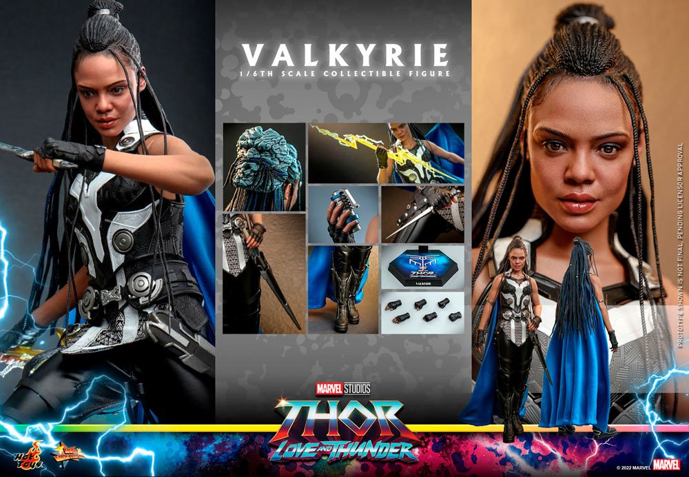Thor: Love and Thunder Masterpiece Actionfigur 1/6 Valkyrie 28 cm Image 18