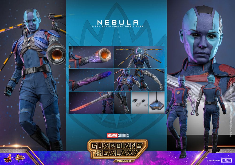Guardians of the Galaxy Vol. 3 Movie Masterpiece Actionfigur 1/6 Nebula 29 cm Image 20