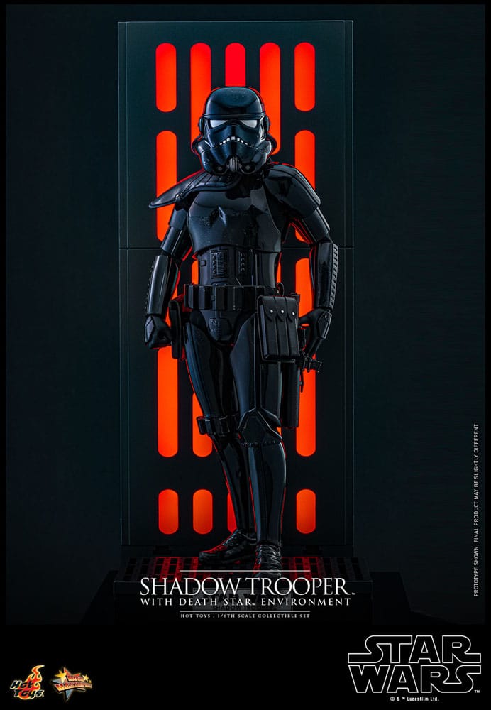 Star Wars Movie Masterpiece Actionfigur 1/6 Shadow Trooper with Death Star Environment 30 cm Image 7