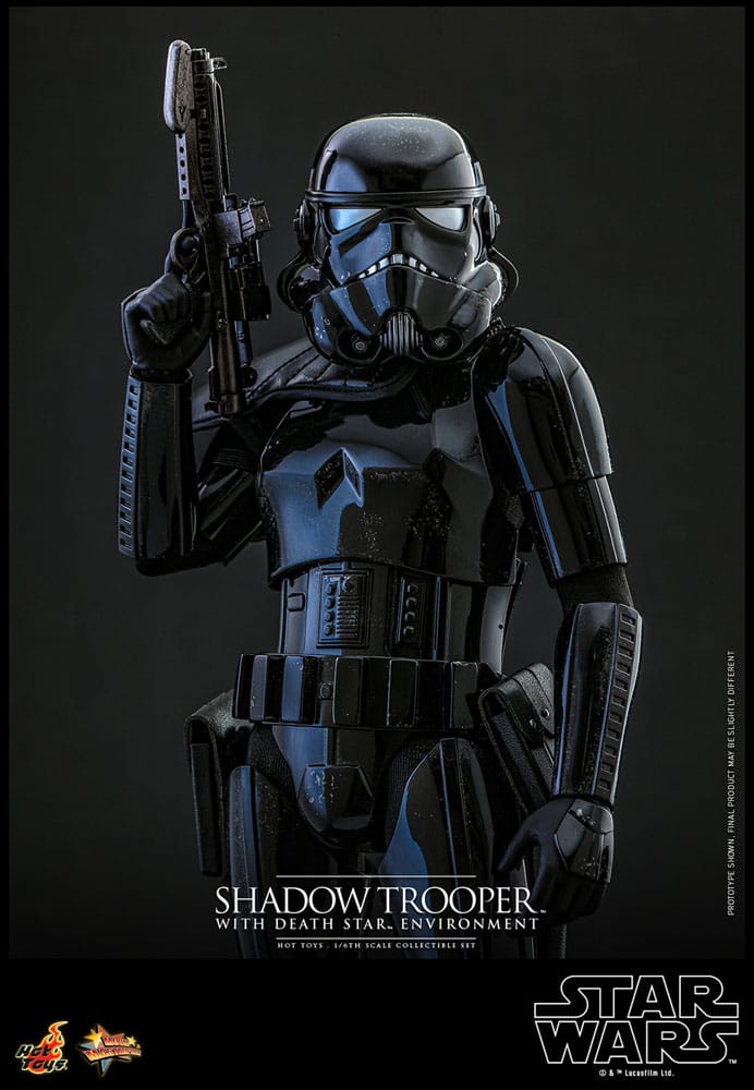 Star Wars Movie Masterpiece Actionfigur 1/6 Shadow Trooper with Death Star Environment 30 cm Image 11