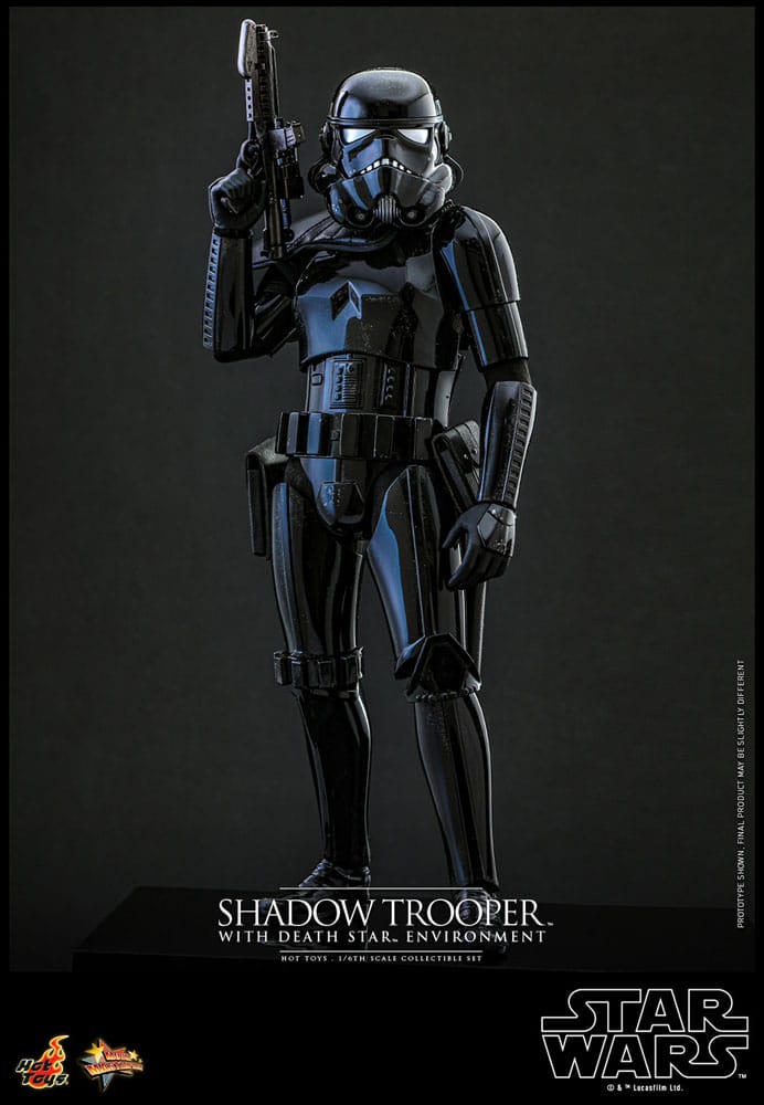 Star Wars Movie Masterpiece Actionfigur 1/6 Shadow Trooper with Death Star Environment 30 cm Image 14