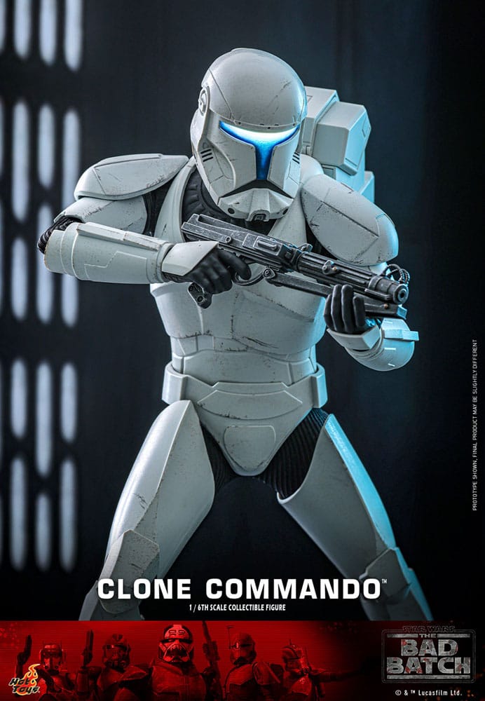 Star Wars: The Bad Batch Actionfigur 1/6 Clone Commando 30 cm Image 4