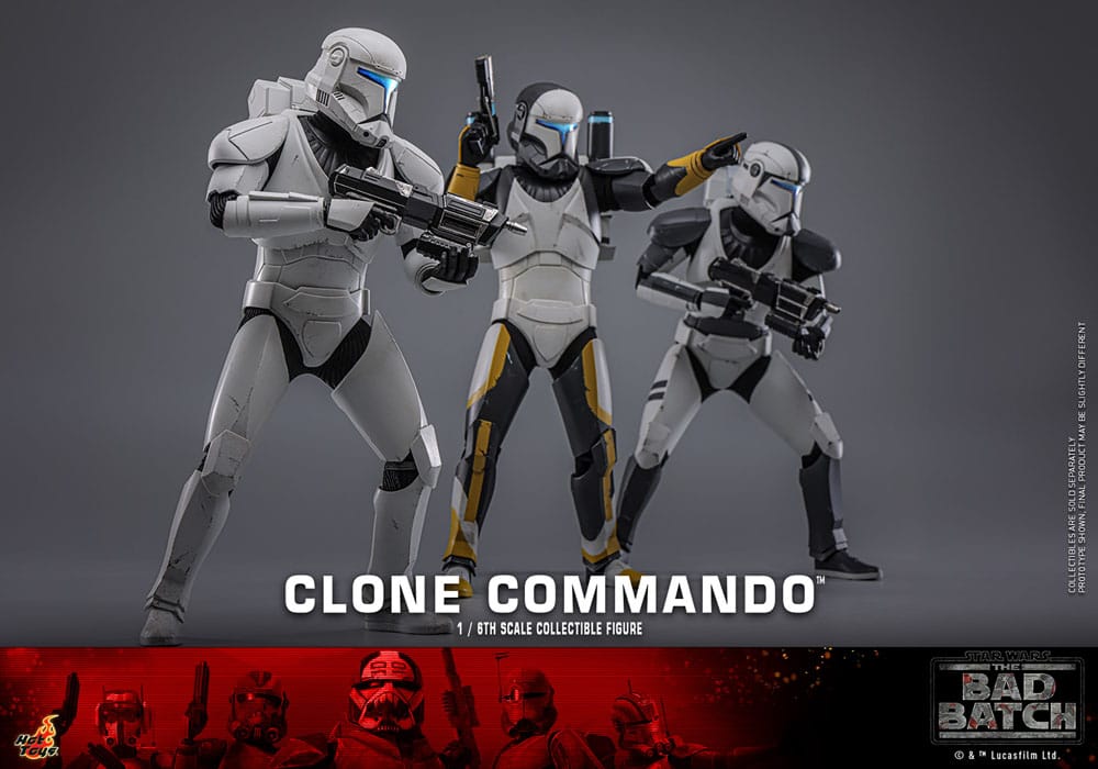 Star Wars: The Bad Batch Actionfigur 1/6 Clone Commando 30 cm Image 12