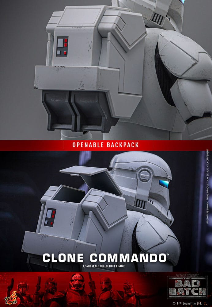 Star Wars: The Bad Batch Actionfigur 1/6 Clone Commando 30 cm Image 18