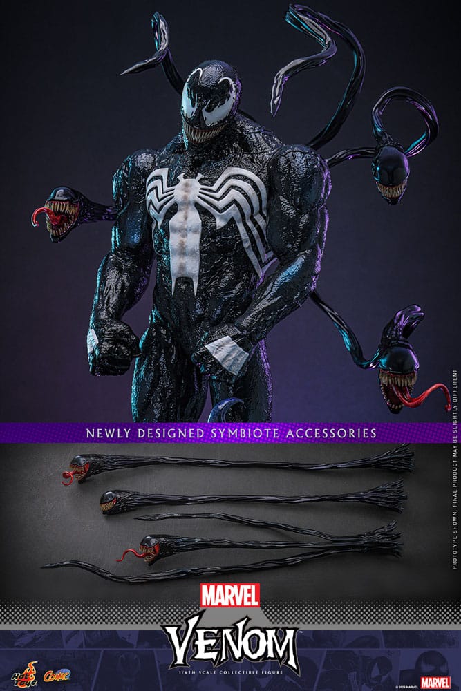 Marvel Comic Masterpiece Actionfigur 1/6 Venom 39 cm Image 19