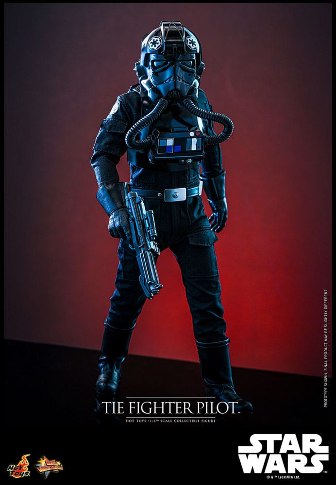 Star Wars Movie Masterpiece Actionfigur 1/6 TIE fighter Pilot 30 cm Image 9