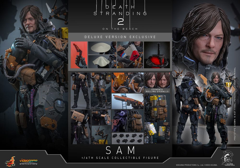 Death Stranding 2: On the Beach Videogame Masterpiece Actionfigur 1/6 Sam (Deluxe Version) 31 cm Image 25