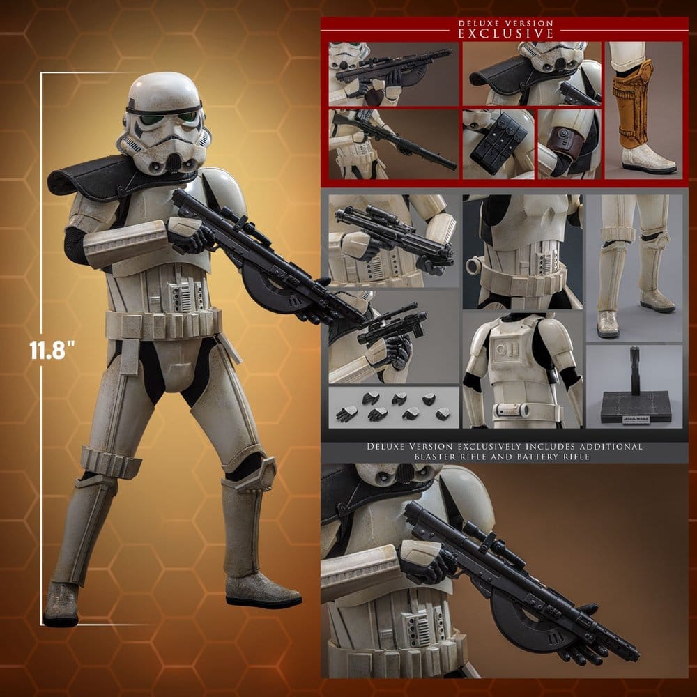 Star Wars: The Mandalorian & Grogu Movie Masterpiece Actionfigur 1/6 Imperial Remnant Stormtrooper (Deluxe Version) 30 cm Image 13