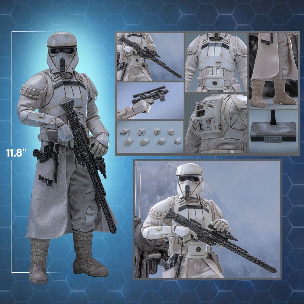 Star Wars: The Mandalorian & Grogu Movie Masterpiece Actionfiguren Set 1/6 Imperial Remnant AT-RT Driver & AT-RT 60 cm Image 25