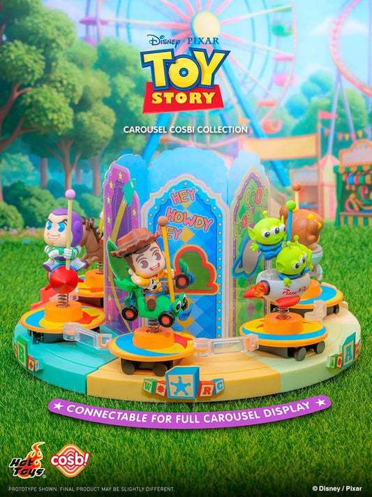 Toy Story Cosbi Minifiguren Carousel Collection 10 cm Blind Box Display (6) Image 2