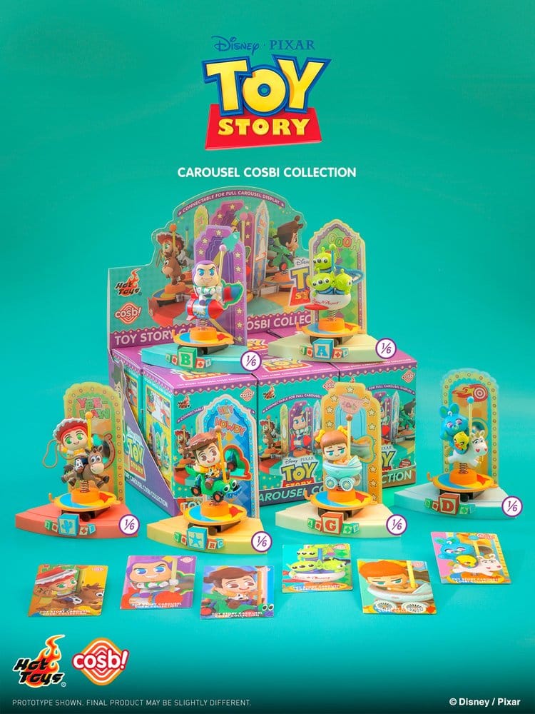 Toy Story Cosbi Minifiguren Carousel Collection 10 cm Blind Box Display (6) Image 10