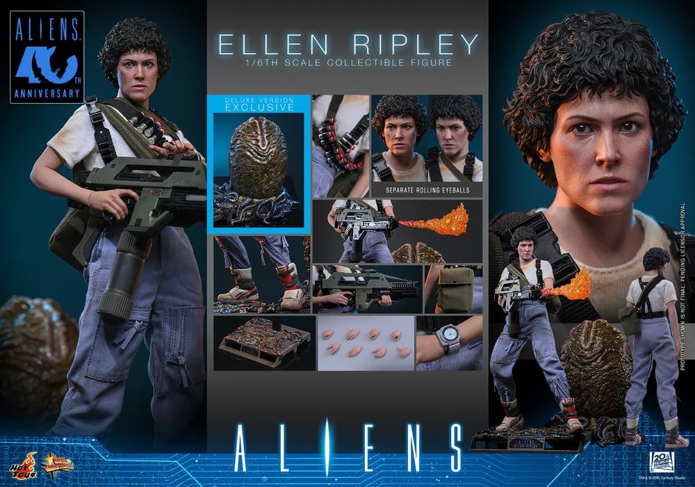 Alien Movie Masterpiece Actionfigur 1/6 Ellen Ripley (Artisan Edition) heo exclusive 30 cm Image 12