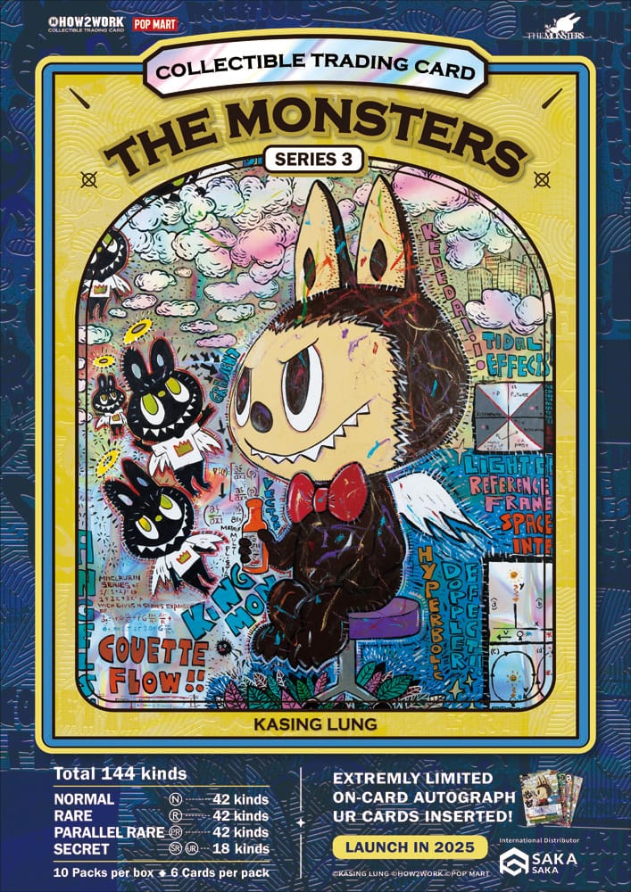 How2Work Labubu Collectible Trading Cards The Monsters Series 3 (10) Image 3