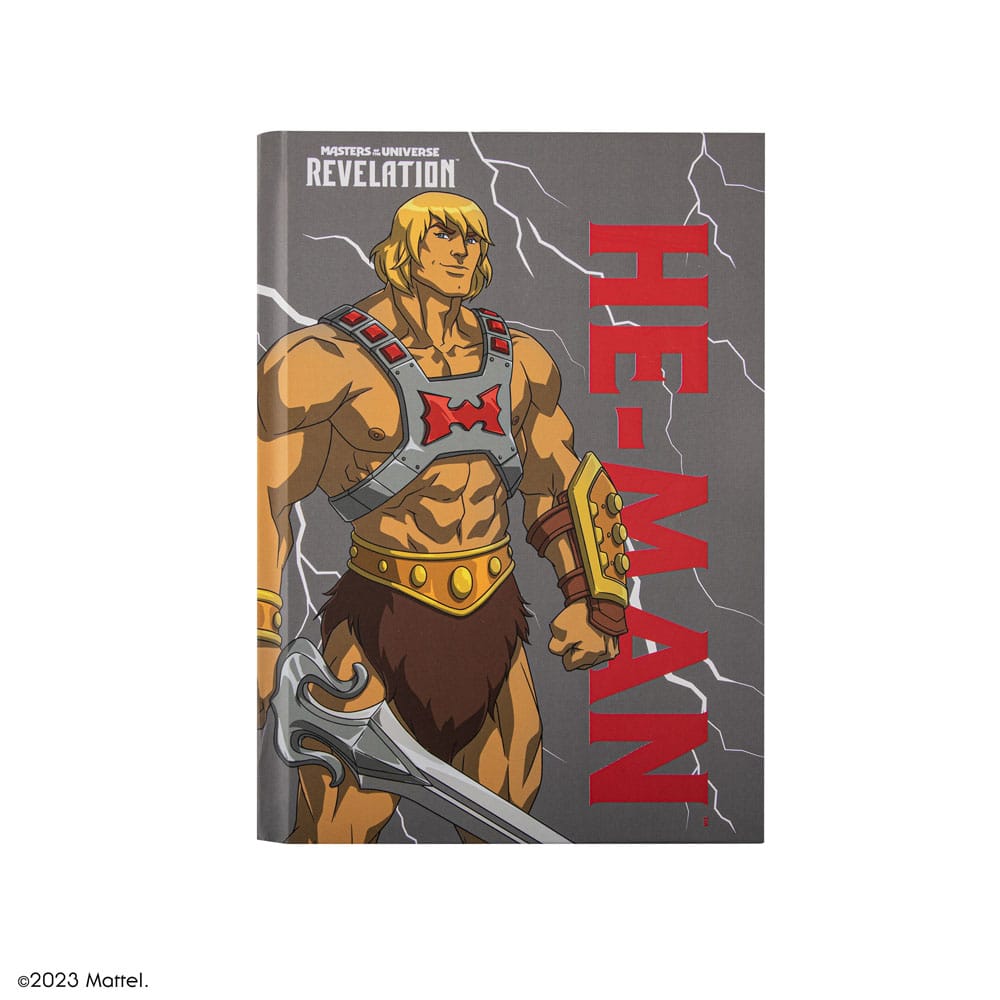 Masters of the Universe - Revelation: He-Man Thunder Deluxe Notebook Set (Notebook + Stift) Image 3