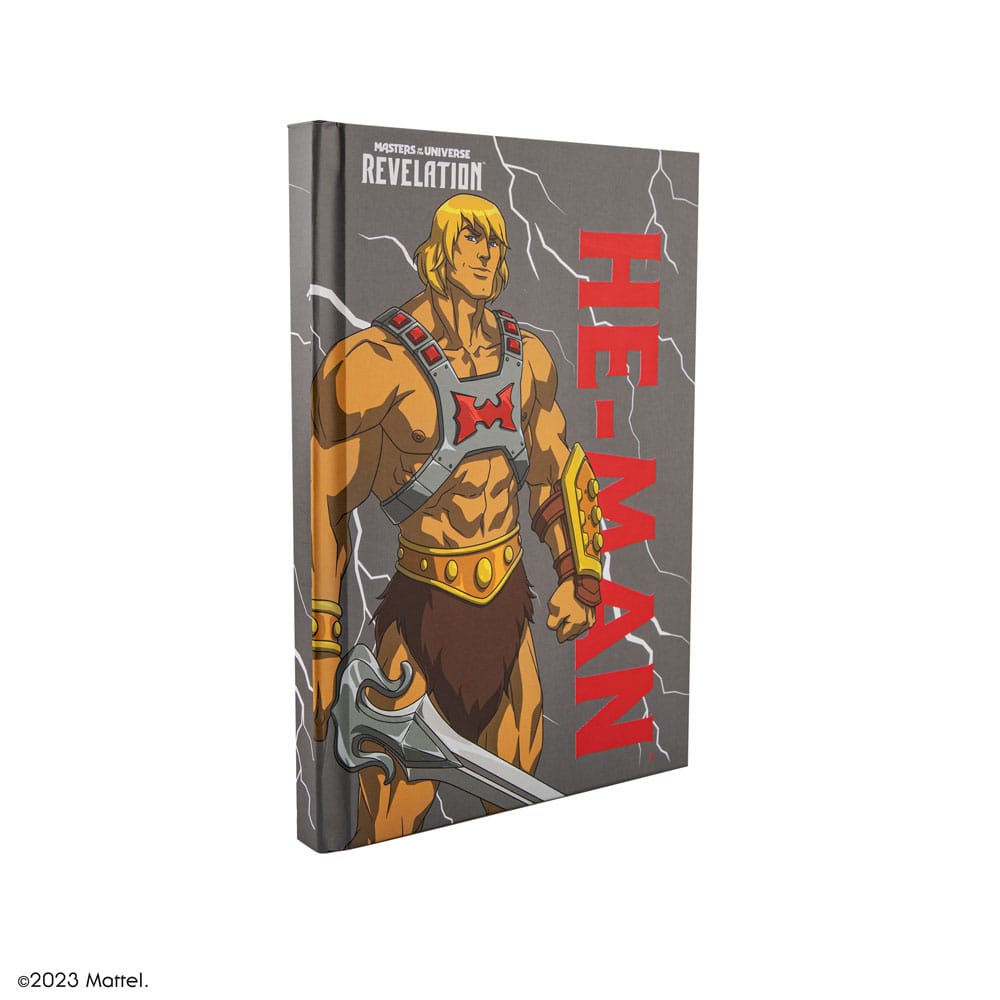 Masters of the Universe - Revelation: He-Man Thunder Deluxe Notebook Set (Notebook + Stift) Image 4