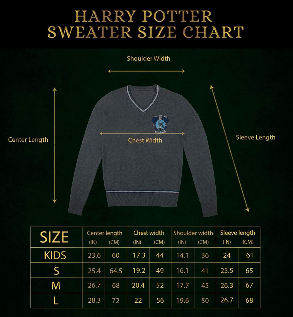 Harry Potter Strickpullover Ravenclaw Größe M Image 5
