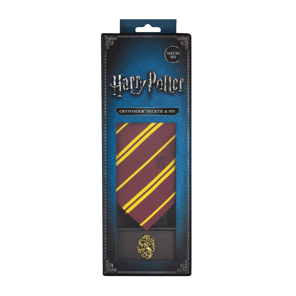 Harry Potter Krawatte & Ansteck-Pin Deluxe Box Gryffindor Image 6