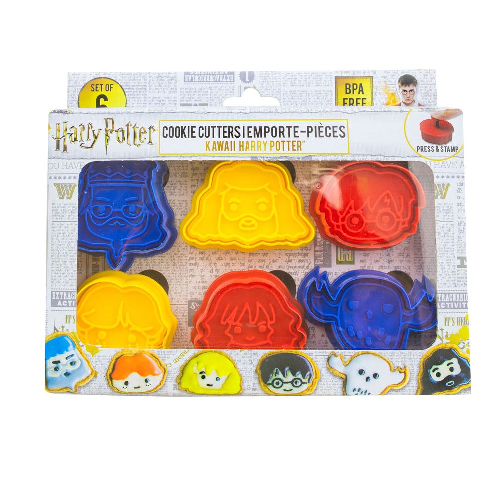 Harry Potter Ausstechformen / Keksstempel 6er-Pack Kawaii Image 3