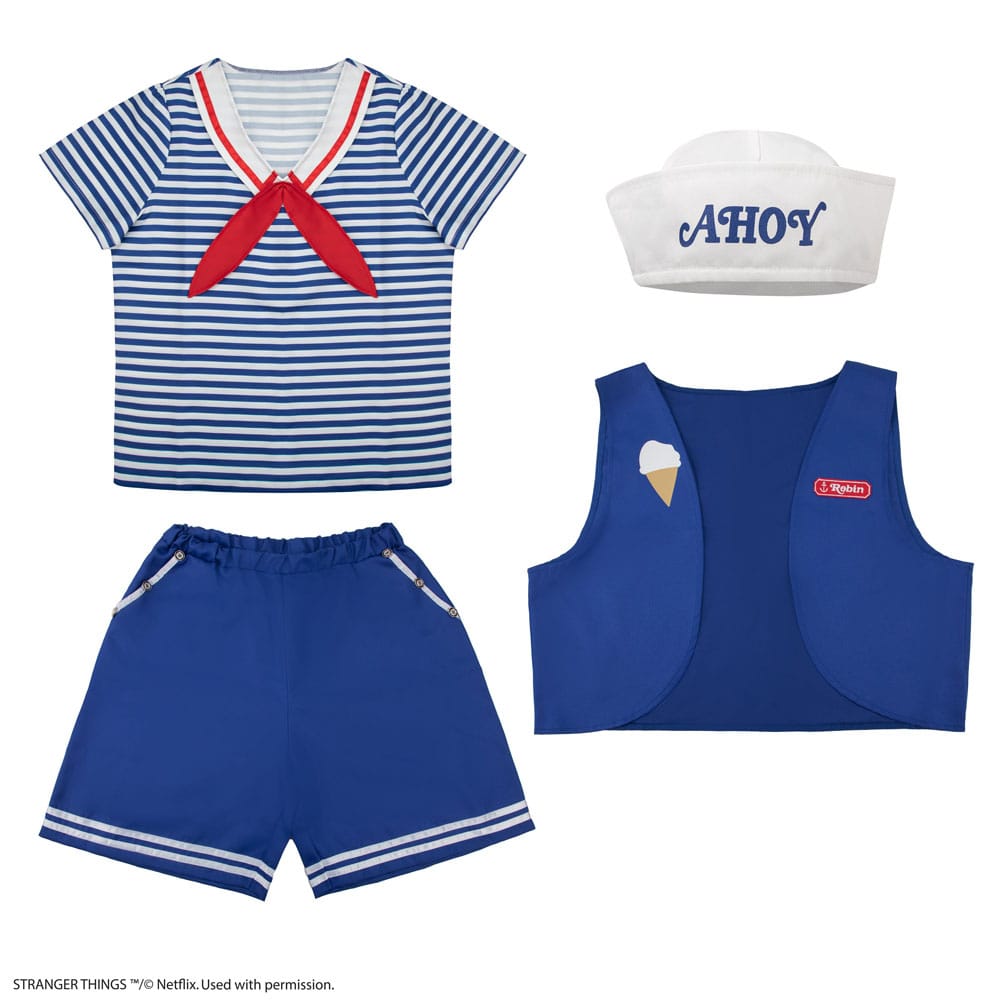 Stranger Things: Scoops Ahoy Robin Costume Image 3