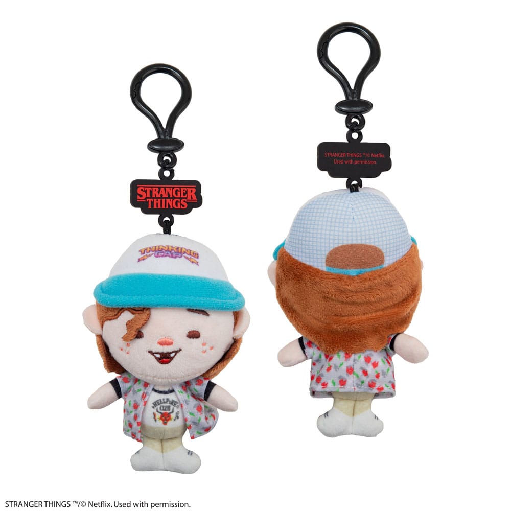 Stranger Things Plüsh Schlüsselanhänger Dustin Henderson 12 cm Image 3