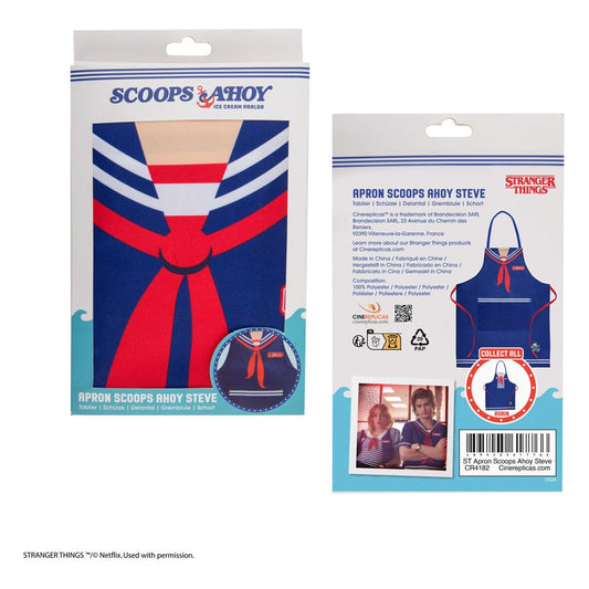 Stranger Things Schürze Scoops Ahoy Steve Image 2