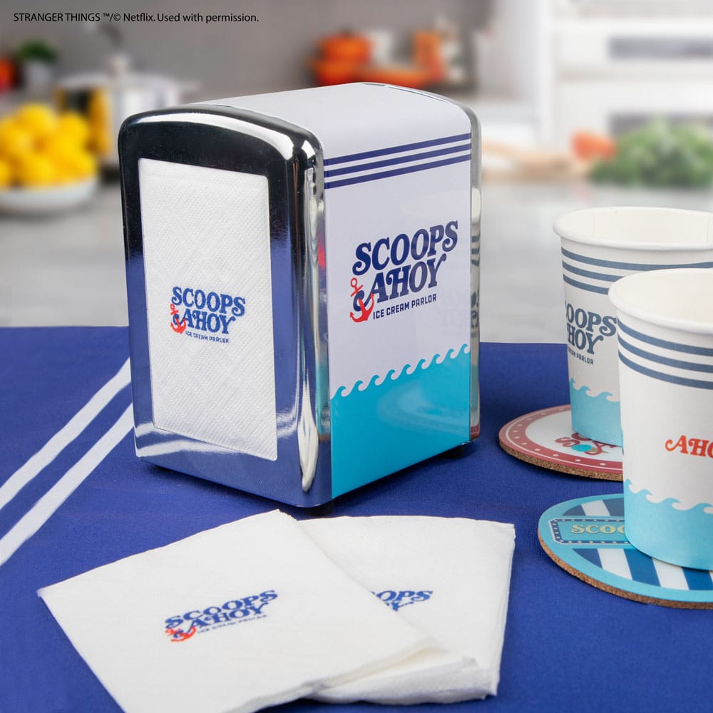 Stranger Things Serviettenhalter-Set Scoops Ahoy Image 2