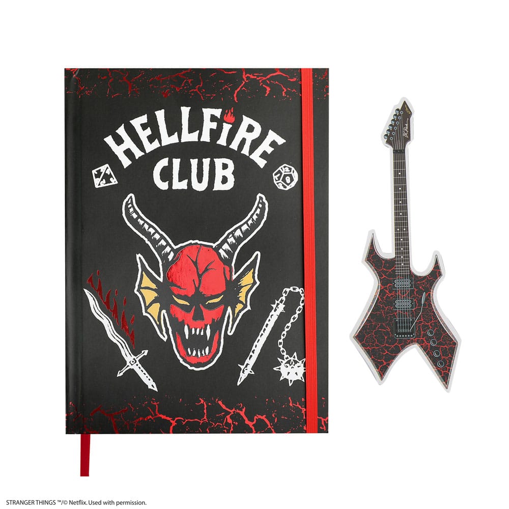 Stranger Things Notizbuch Hell Fire Club Image 6